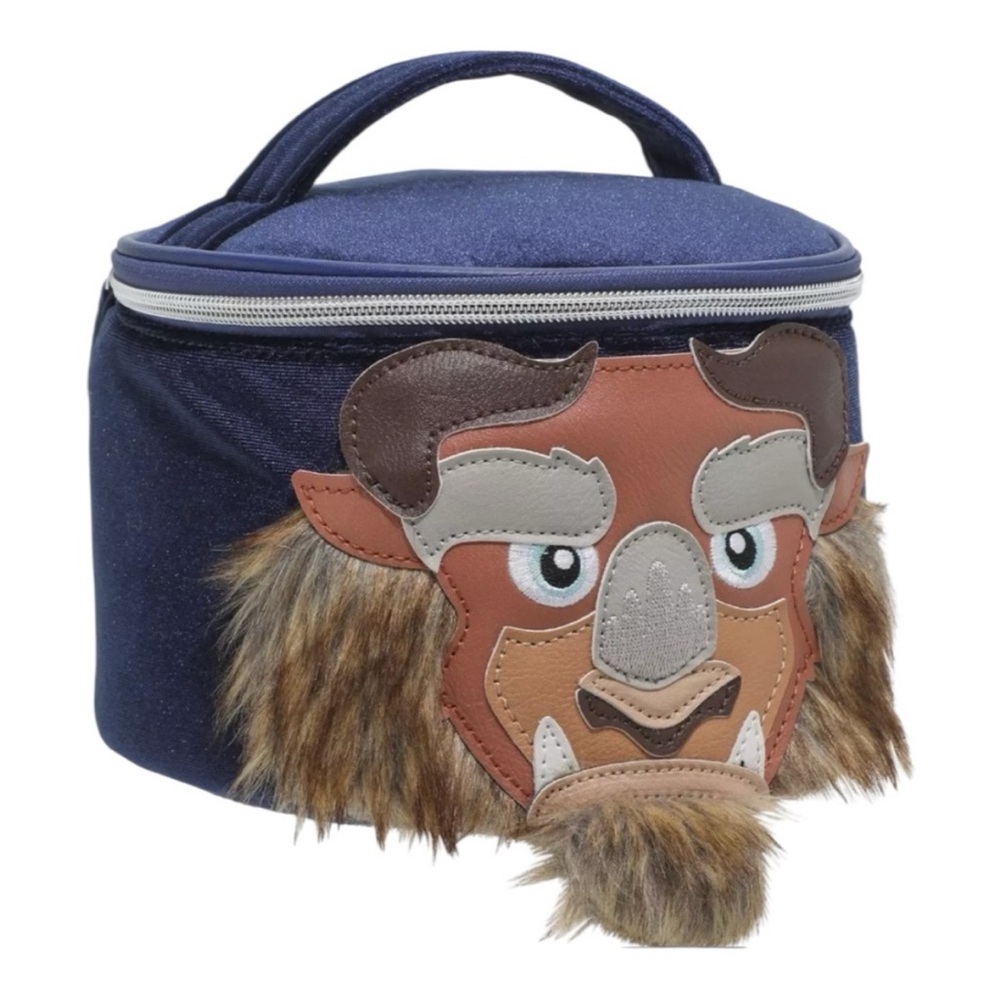 Disney X Hot Topic Beauty And The Beast Train Case Cosmetic Bag New Collectors